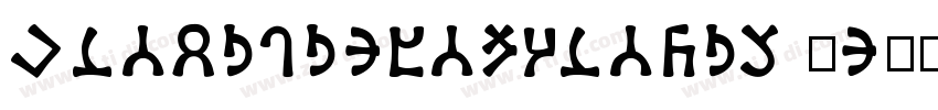 TraditionalArabic Bo字体转换